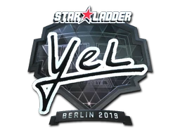 yel (Foil) | Berlin 2019 sticker