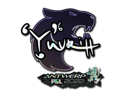 yuurih (Glitter) | Antwerp 2022 sticker
