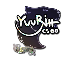 yuurih (Glitter) | Paris 2023 sticker