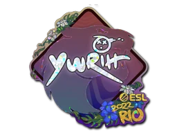 yuurih (Glitter) | Rio 2022 sticker