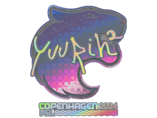 yuurih (Holo) | Copenhagen 2024 sticker