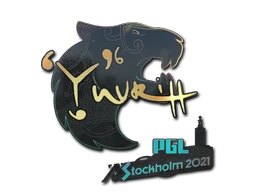 yuurih (Holo) | Stockholm 2021 sticker