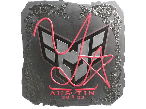 yxngstxr (Foil) | Austin 2025 sticker