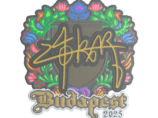 z4KR (Embroidered) | Budapest 2025 sticker