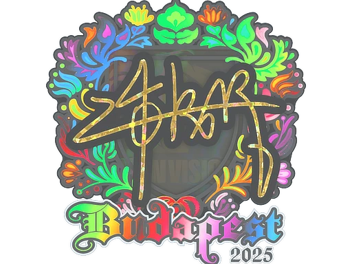 z4KR (Holo) | Budapest 2025 sticker