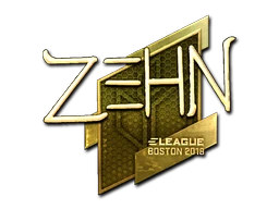 zehN (Gold) | Boston 2018 sticker