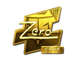 Zero (Gold) | Atlanta 2017 sticker