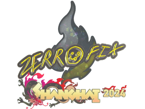 zeRRoFIX (Glitter) | Shanghai 2024 sticker