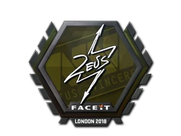 Zeus | London 2018 sticker