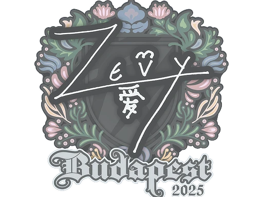zevy | Budapest 2025 sticker
