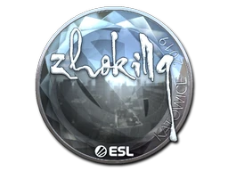 zhokiNg (Foil) | Katowice 2019 sticker