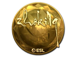 zhokiNg (Gold) | Katowice 2019 sticker