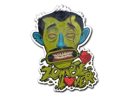 Zombie Lover sticker