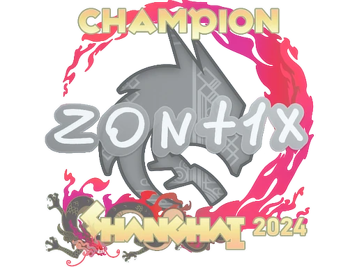 zont1x (Champion) | Shanghai 2024 sticker