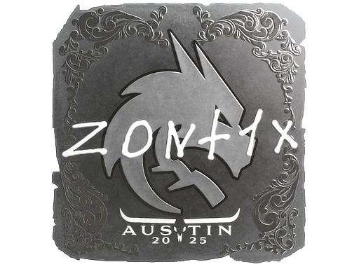 zont1x (Foil) | Austin 2025 sticker