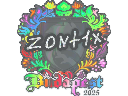 zont1x (Holo) | Budapest 2025 sticker