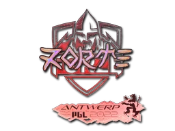 zorte (Holo) | Antwerp 2022 sticker