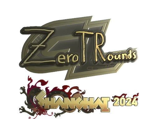 ztr (Gold) | Shanghai 2024 sticker