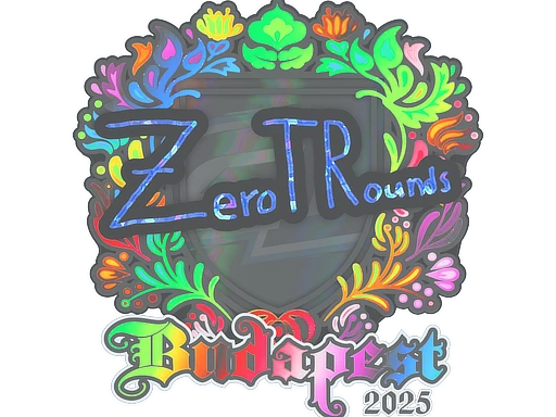ztr (Holo) | Budapest 2025 sticker
