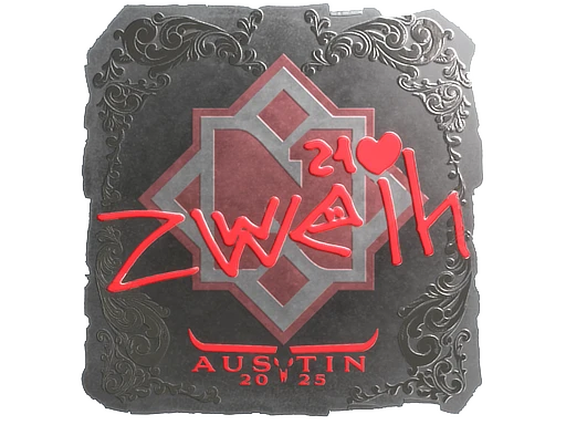zweih (Foil) | Austin 2025 sticker