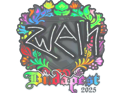 zweih (Holo) | Budapest 2025 sticker