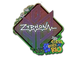 Zyphon (Glitter) | Rio 2022 sticker