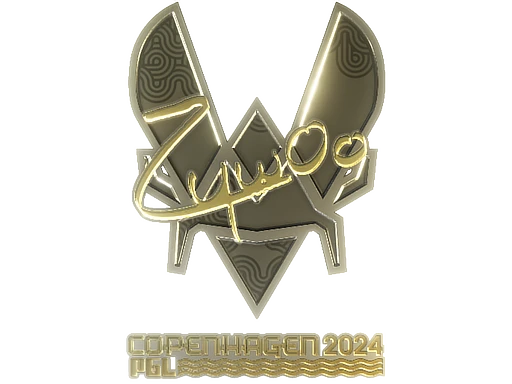 ZywOo (Gold) | Copenhagen 2024 sticker