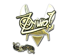 ZywOo (Gold) | Paris 2023 sticker
