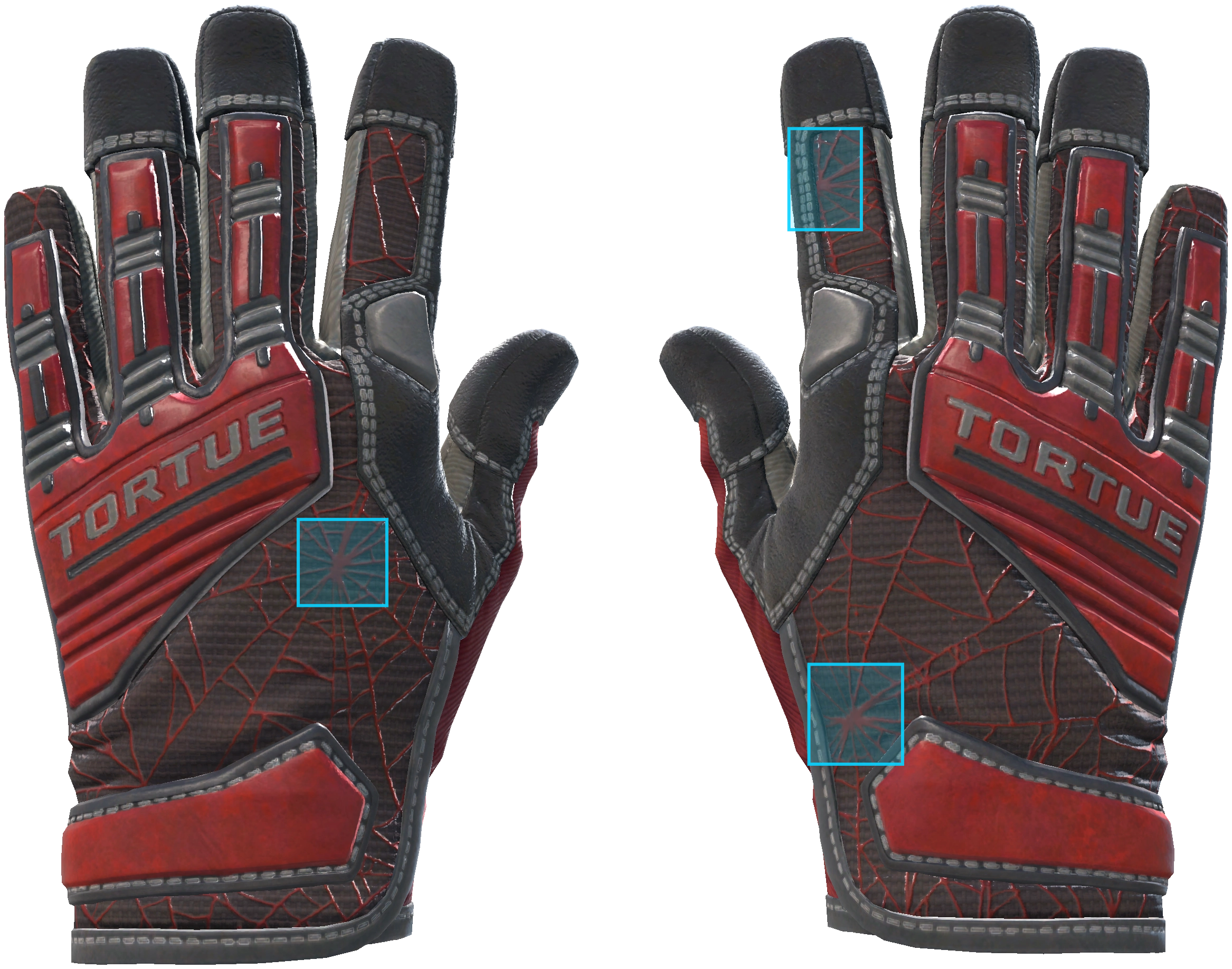 Pattern preview for SPECIALIST | SPECIALIST GLOVES CRIMSON WEB