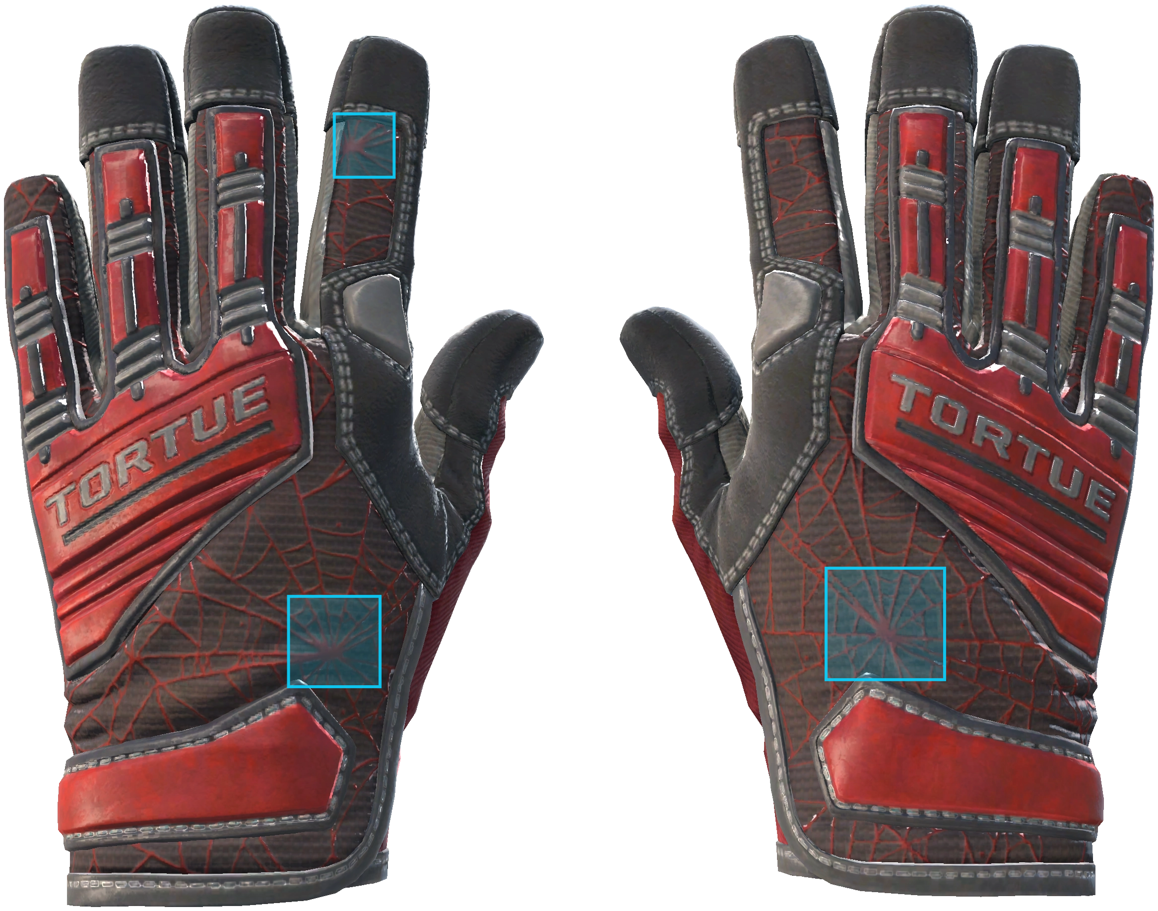 Pattern preview for SPECIALIST | SPECIALIST GLOVES CRIMSON WEB