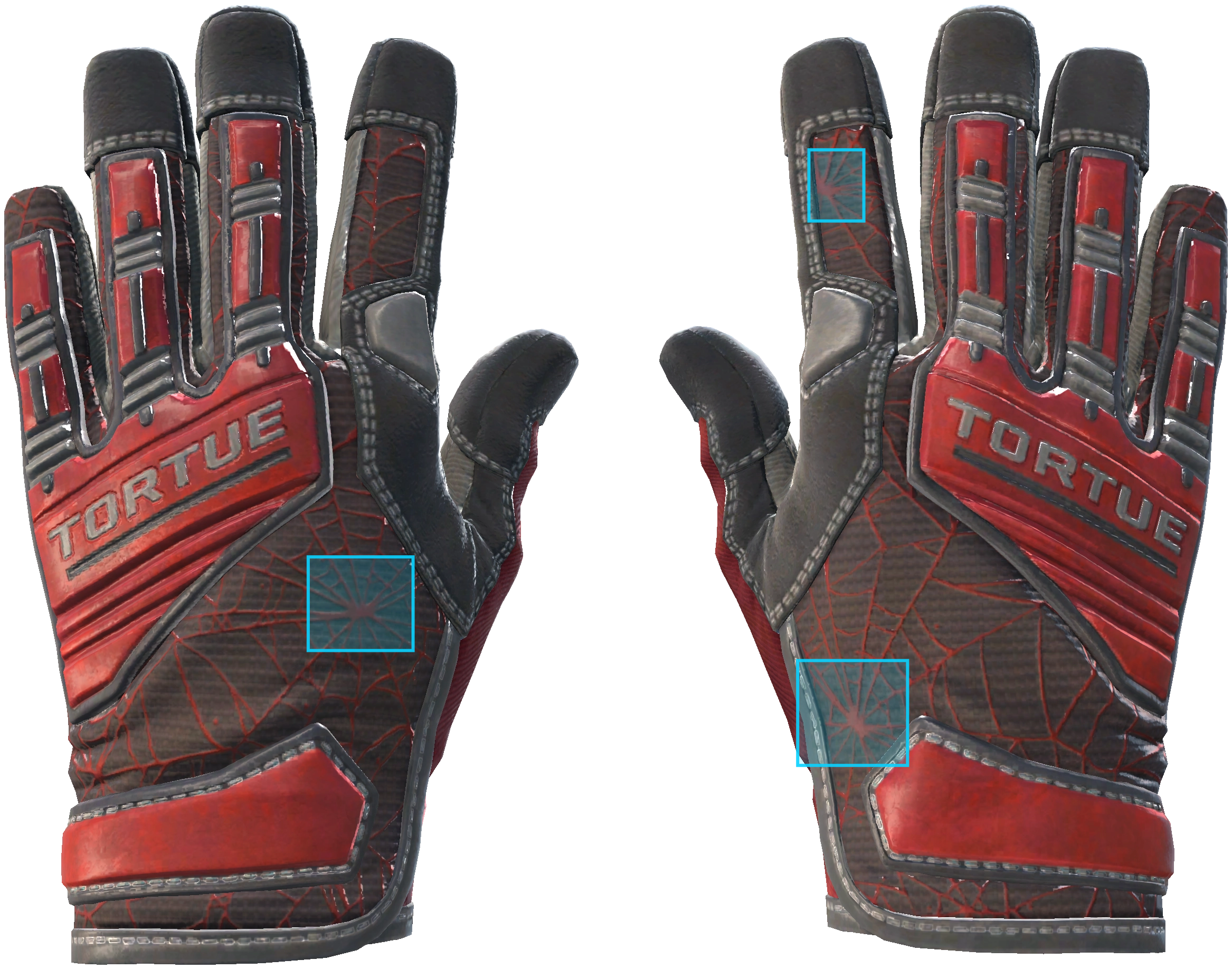 Pattern preview for SPECIALIST | SPECIALIST GLOVES CRIMSON WEB