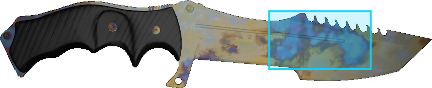 Pattern preview for HUNTSMAN | HUNTSMAN KNIFE CASE HARDENED