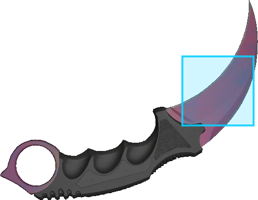 Pattern preview for KARAMBIT | KARAMBIT DOPPLER PHASE 2