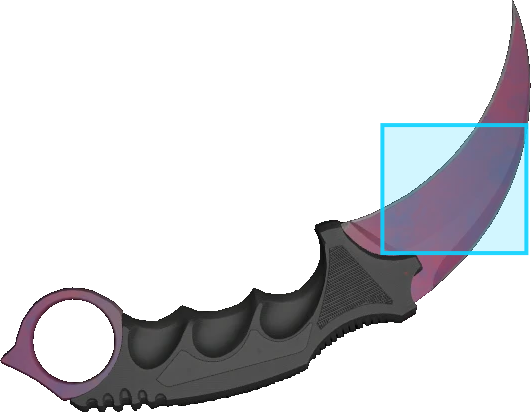 Pattern preview for KARAMBIT | KARAMBIT DOPPLER PHASE 2