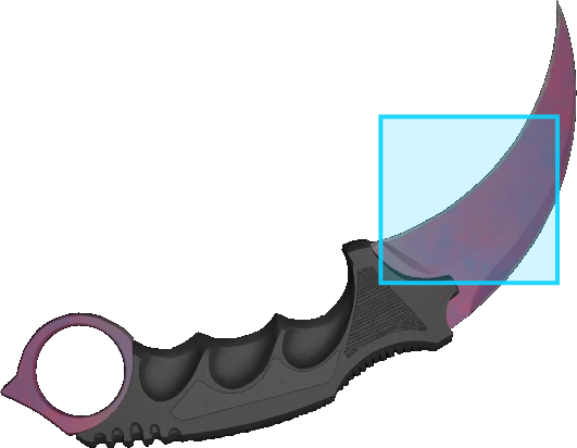 Pattern preview for KARAMBIT | KARAMBIT DOPPLER PHASE 2