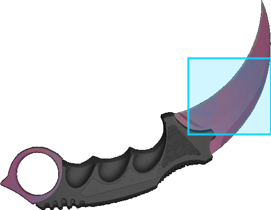Pattern preview for KARAMBIT | KARAMBIT DOPPLER PHASE 2