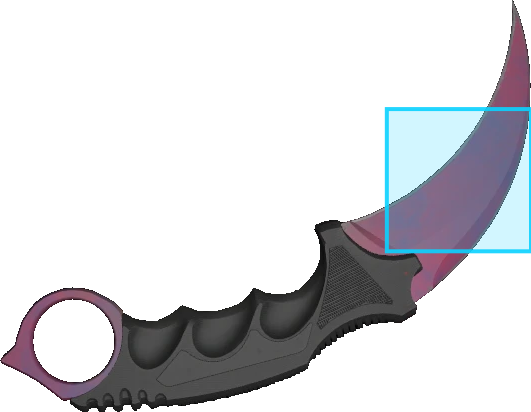 Pattern preview for KARAMBIT | KARAMBIT DOPPLER PHASE 2