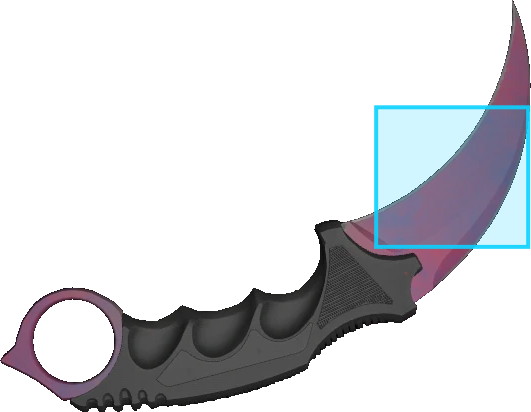 Pattern preview for KARAMBIT | KARAMBIT DOPPLER PHASE 2