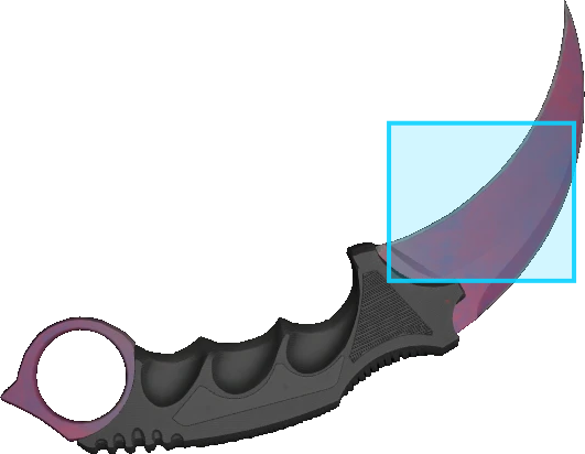 Pattern preview for KARAMBIT | KARAMBIT DOPPLER PHASE 2