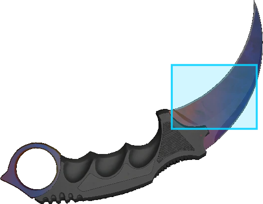 Pattern preview for KARAMBIT | KARAMBIT MARBLE FADE