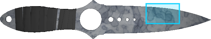 Pattern preview for SKELETON | SKELETON KNIFE STAINED