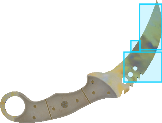 Pattern preview for TALON | TALON KNIFE CASE HARDENED