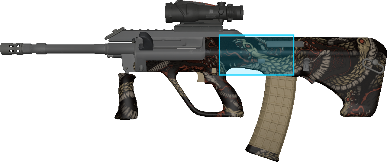 Pattern preview for AUG | AUG SNAKE PIT