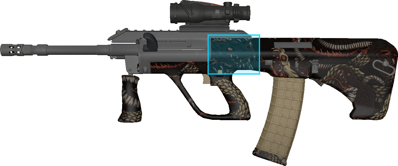 Pattern preview for AUG | AUG SNAKE PIT