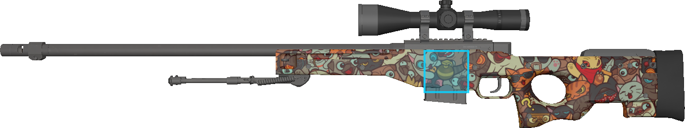 Pattern preview for AWP | AWP PAW