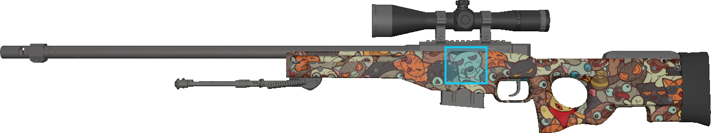 Pattern preview for AWP | AWP PAW