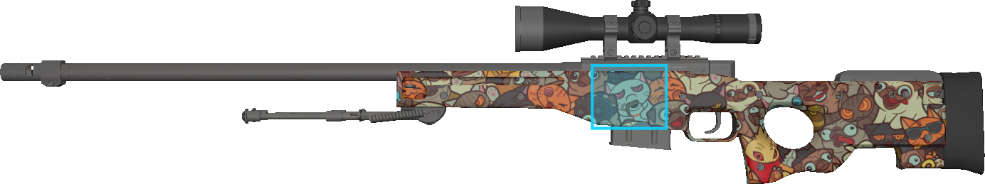 Pattern preview for AWP | AWP PAW