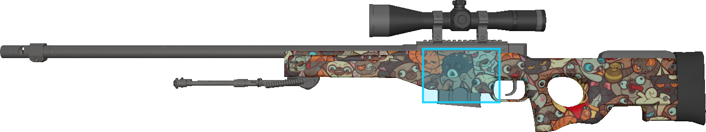 Pattern preview for AWP | AWP PAW
