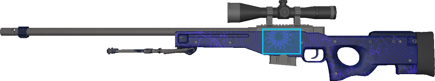 Pattern preview for AWP | AWP SUN IN LEO