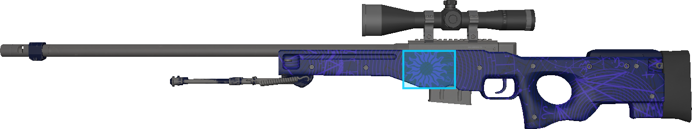 Pattern preview for AWP | AWP SUN IN LEO